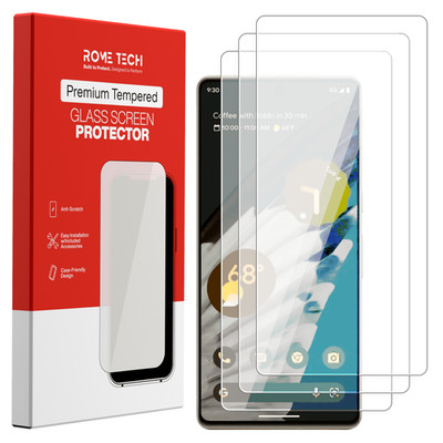 For Google Pixel 7 Pro Tempered Glass Screen Protector (3 Per Pack)