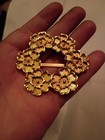 Floral Gold Scarf Piece — photo 3
