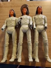 3 1967 Johnny West Geronimo Action Figures For Parts