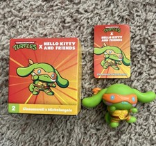 2025 McDonald s HELLO KITTY TMNT Cinnamoroll x Michelangelo Happy Meal Toy