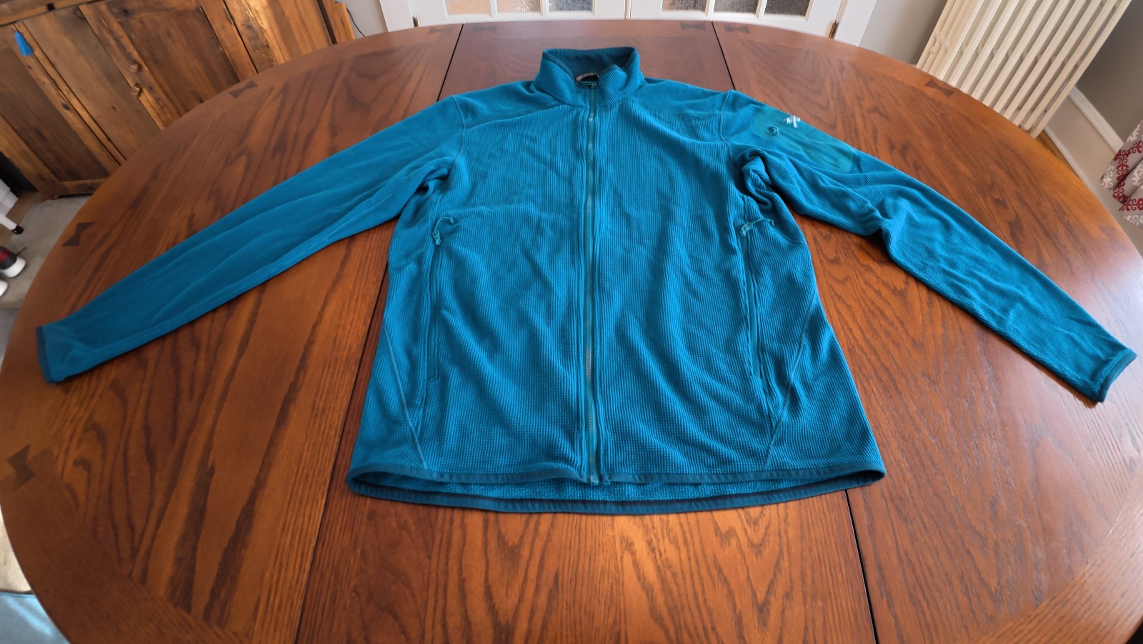 Arc'teryx Delta Lt Jacket Men's - Small - Illiad / Blue - Polartec Light Fleece image 2