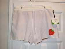 Kate Spade X Target Strawberry Cottagecore Sweater Shorts L - Brand NEW 