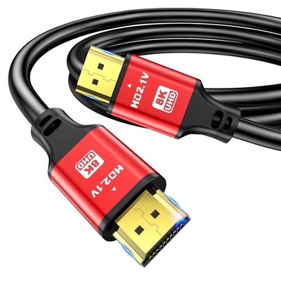 8K 48Gbps HDMI Cables 2.1 6FT 60HZ,4K 2.0@120Hz 18GBPS,High Speed HDMI Cord, Ul