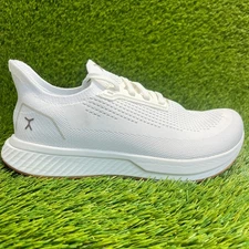 Flux Adapt Runner White Gum Mens Size 8 Womens Size 9.5 Athletic Knit Shoes
