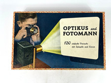 Optikus Und Fotomann Antik Spiel Wissenschaft Fotografie Lehrspielzeug Kosmos
