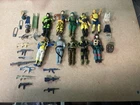 Lot Of 10 Vintage GI Joe Figures ARAH Good Condition + Weapons Accessories