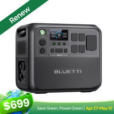 BLUETTI AC200L 2048Wh Portable Power Station Generator for Home Back-up/RV Trip