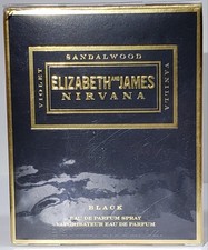 Sealed! Elizabeth and James NIRVANA BLACK ~Eau de Parfum EDP Spray Perfume~ 1 oz