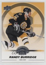 2023-24 Upper Deck Boston Bruins Centennial Box Set Randy Burridge #85 1ho4