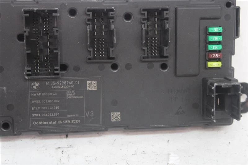 Used Rear Body Control Module fits: 2013 Bmw 328I Body Control BCM rear electron Foto 3 de 4