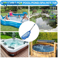 Pool Kescher Mit Teleskopstange Feinmaschig 220Cm Reinigungsset FüR Schwimmbad