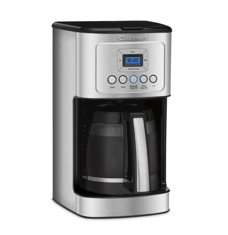 Cuisinart 14-Cup Programmable Coffee Maker w/ Glass Carafe Auto Brew-FREE SHIP