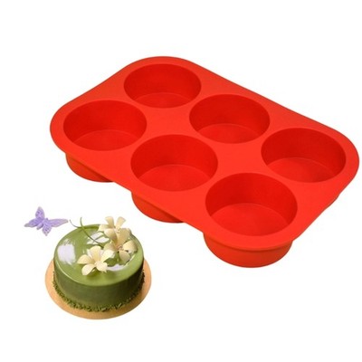Large Capacity Silicone Cake Molds for Multiple Servings Quick Simple Baking Use