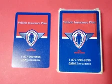 VEHICLE INSURANCE PLAN GMAC POSTMASTERS LOGO CARD DECK GREAT FOR ANY COLLECTION!