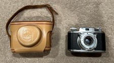Bolsey B22 Set-O-Matic Vintage 35mm with Case AS-IS