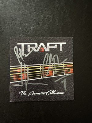 Trapt Autographed CD Insert  The Acoustic Collection 