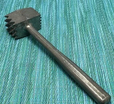 Vtg Tala Cast Aluminum Meat Tenderizer Hammer Mallet Coarse Fine England 8.2 Oz