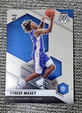 2020-21 Panini Mosaic #203 TYRESE MAXEY RC 76ers