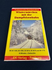 Video - EK - "Wintermärchen mit der Dampfeisenbahn" - Farbtonfilm - gut erhalten