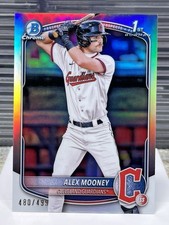2025 Bowman #BCP-149 Alex Mooney 1st Bowman Chrome Refractor /499