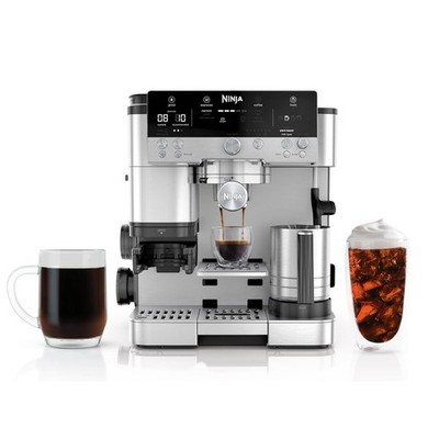 Ninja R-ES601 Luxe Café Premier Espresso Machine, Silver