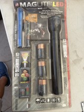 NUEVO ANTIGUO 2010 Maglite Grande LED 3D y Mini LED 2 Linternas 🔥