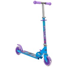 Image of Disney Stitch Inline Scooter Foldable Adjustable Handlebar Height LED Wheels NEW
