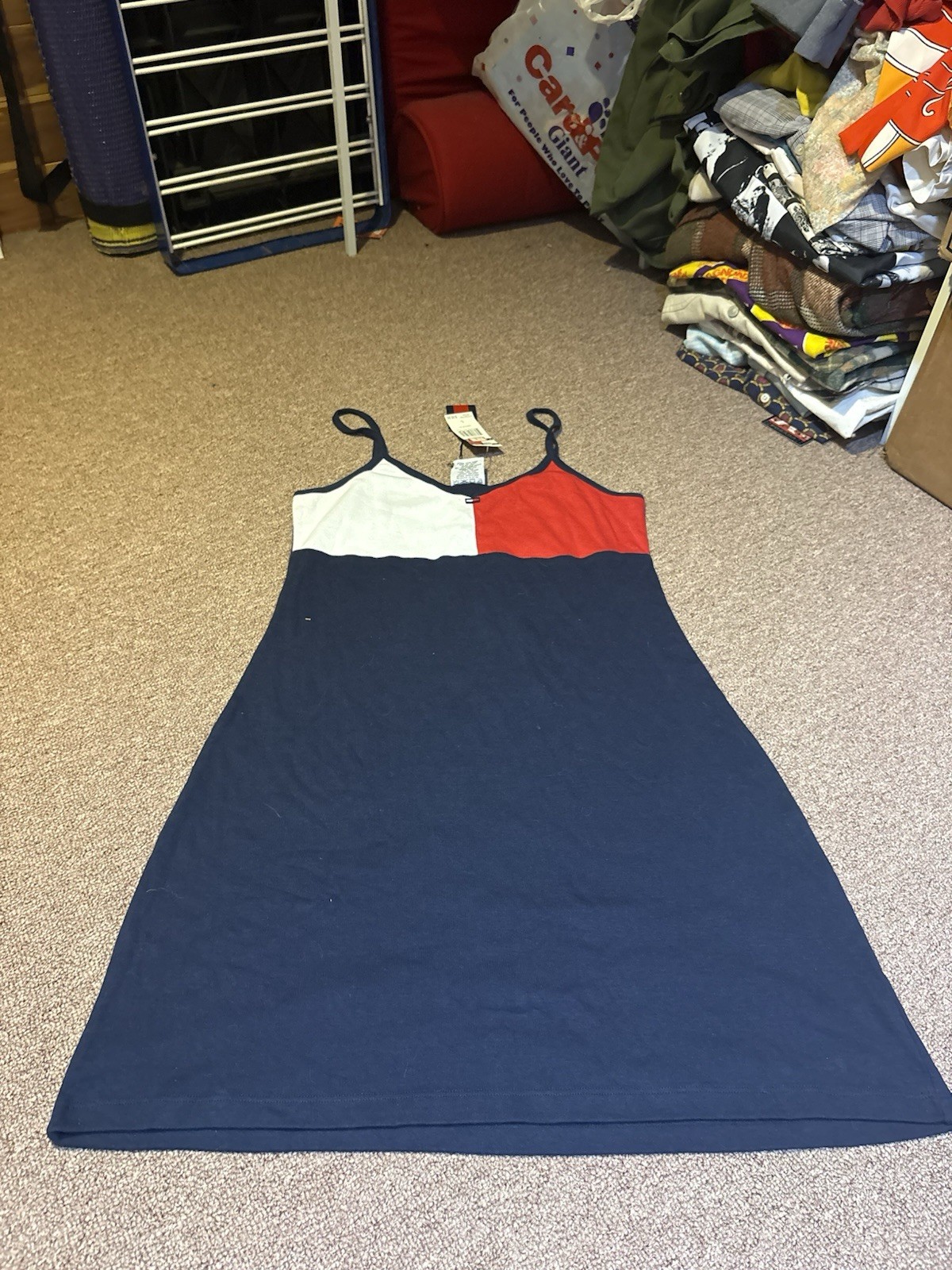 Vintage 1990s Tommy Hilfiger Size Large Women’s Slip Dress New With Tags