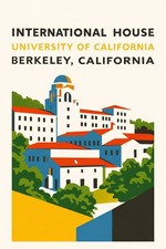 UC Berkeley International House  ️ Poster -...