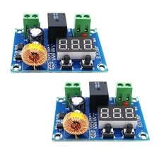 2PCS XH-M609 DC Voltage Protection Module Low Battery Disconnect Switch 12V-36V