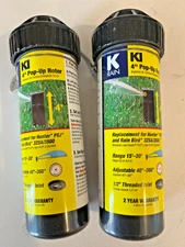 2 - NEW K-Rain 4 in. K1 Pop-UP Rotor Sprinkler range 15'-30'