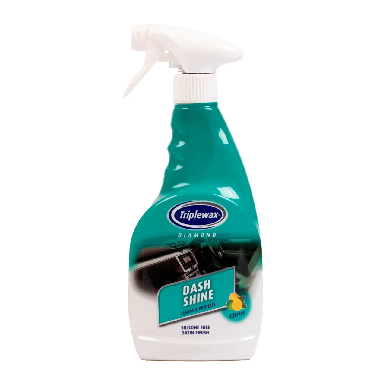 Triplewax  Diamond Dash Shine Trigger Spray Citrus 500ml Cleans Dashboard