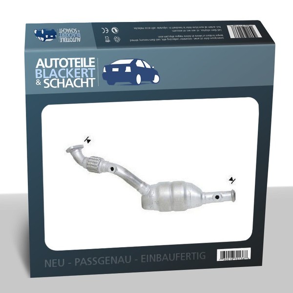 Auspuff Katalysator FüR Kubistar Kasten / Renault Clio Ii Kangoo + Rapid-image