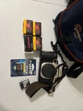 Canon Elan II 35mm SLR with Strap, Ektar And Infrared Film, Extra Batteries!