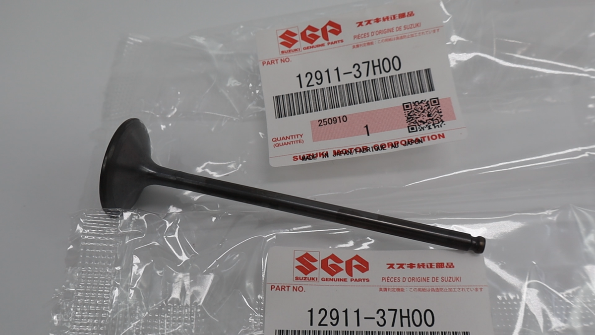SUZUKI Genuine VALVE,INTAKE GSX-R600 2012-2017 12911-37H00 ×8 SET