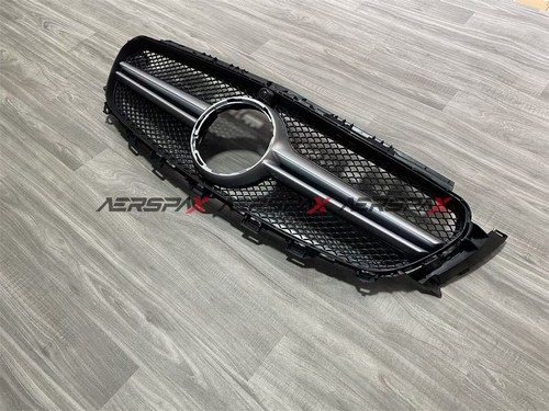 For Mercedes W213 E-CLASS 2016-2020 E250 E300 Front Bumper Grille black - Picture 7 of 11