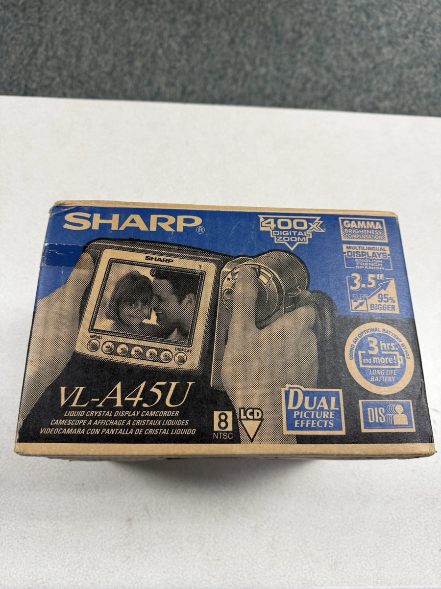 Sharp Viewcam VL-A10U 8mm Analog Camcorder for sale online | eBay