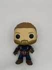 NO BOX - Marvel: Holiday - Captain America Cap Snowman 532 - Funko Pop! Vinyl Fi