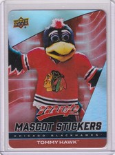 2025-26 Upper Deck MVP #MS-6 Tommy Hawk Mascot Stickers