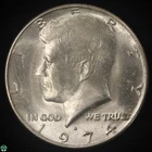 1974-D Kennedy Half Dollar — photo from another recent sale