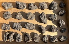 El Koubbat Formation Fossils Mosasaur Shark Teeth Fish Morocco BULK LOT