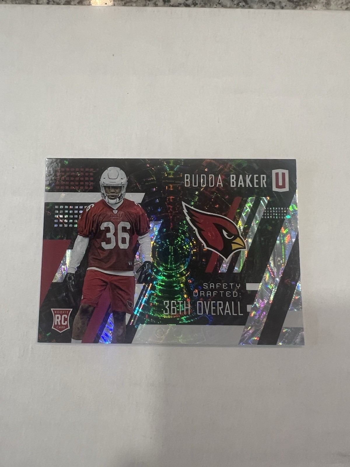 Budda Baker Panini Unparalleled #285 Base