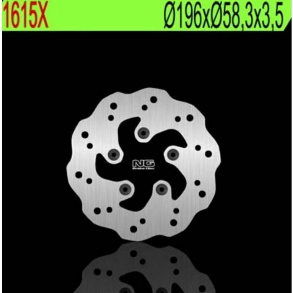 NG Fixed Wavy Brake Disc For Motorcycle Parts Accessories