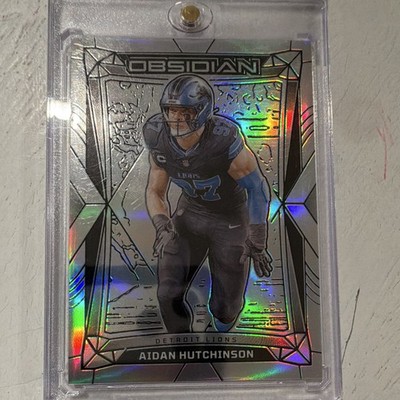 Panini 2024 Obsidian Football Aidan Hutchinson Lions #65 Serial 52/75