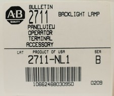 ALLEN BRADLEY 2711 NL1 2711 PANELVIEW BACKLIGHT LAMP Bulb Assembly A77131 055 02