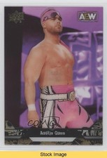 2023 Upper Deck AEW All Elite Wrestling Clear Cut Austin Gunn #23 READ m7v
