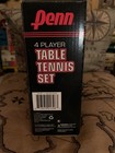 PENN 4 Player TABLE TENNIS SET w/ 4 Paddles 6 Balls Storage Bag NEW SEALED! — photo 3