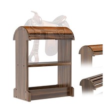 Extra-Large Wood Saddle Rack, Ideal Saddle Stand for Horse Tack Organizers ...