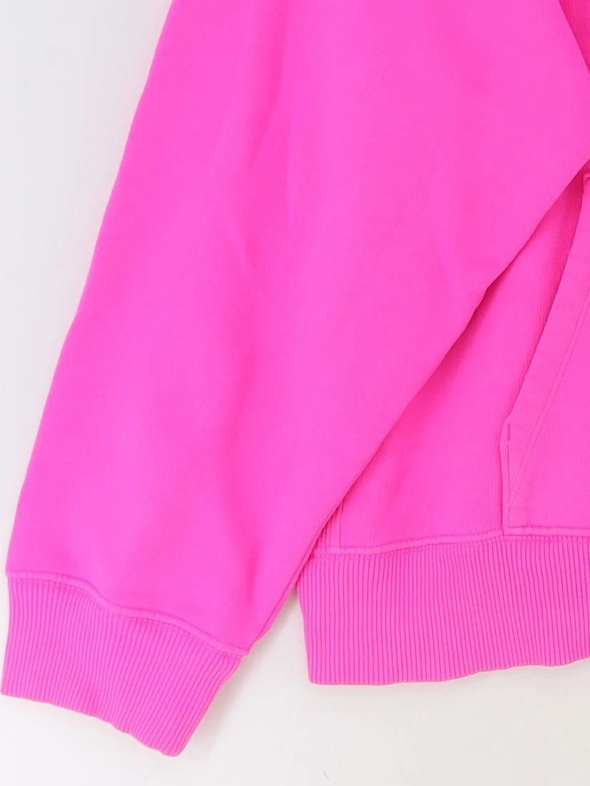 UNDERCOVER Felpa donna Victoria's Secret con cappuccio L rosa cotone con pullover poliestere