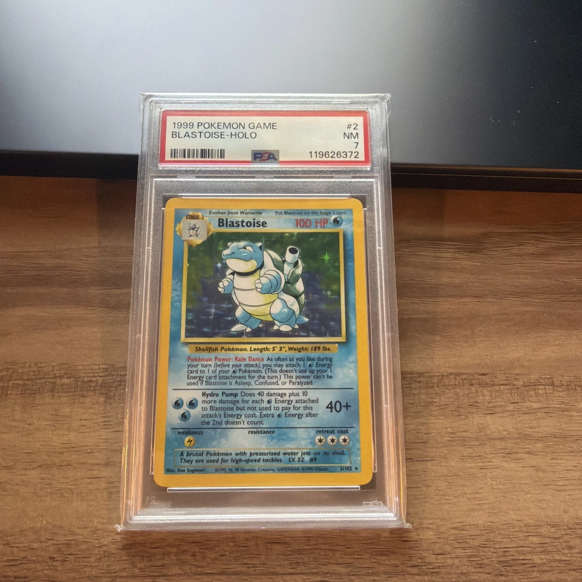 Blastoise Pokémon TCG Professional Sports Authenticator (PSA